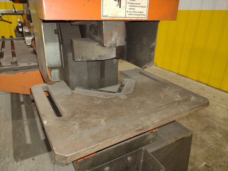 135 TON SPARTAN MODEL #IW135DX HYDRAULIC IRONWORKER: YOBRO #24716