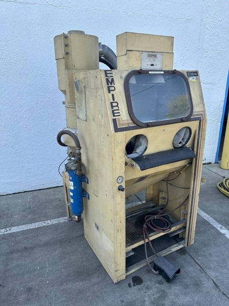 EMPIRE MODEL # EB 26&quot; X 36&quot; BLAST CABINET: STOCK #78177: STOCK #78196
