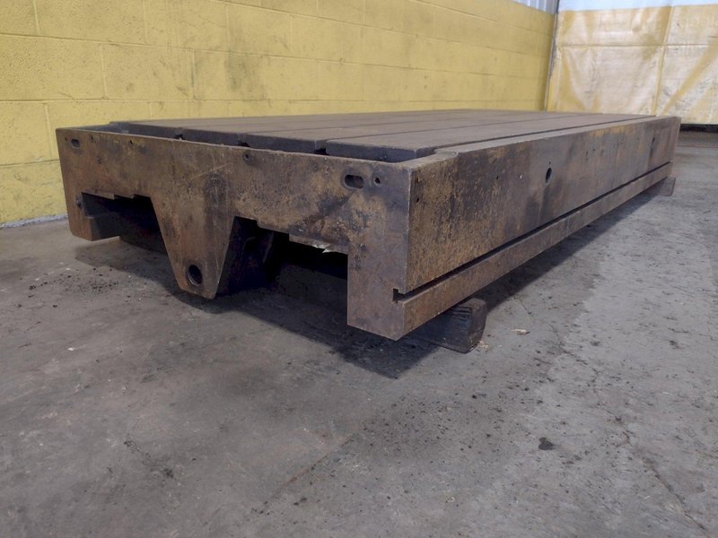 96&quot; X 42&quot; T-SLOTTED PLATE / LAYOUT TABLE : STOCK 17378