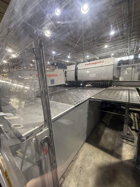 Salvagnini S4/P4 Automated Sheet Metal Fabrication Cell: S4 1522 Punching/Shearing Center &amp; P4 CNC Panel Bender, 1989 &amp; 2015 – WELCOMING OFFERS