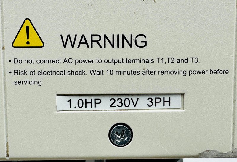 Transfer Pump  |  w/ Leeson 1Hp Motor with Variable Speed Drive