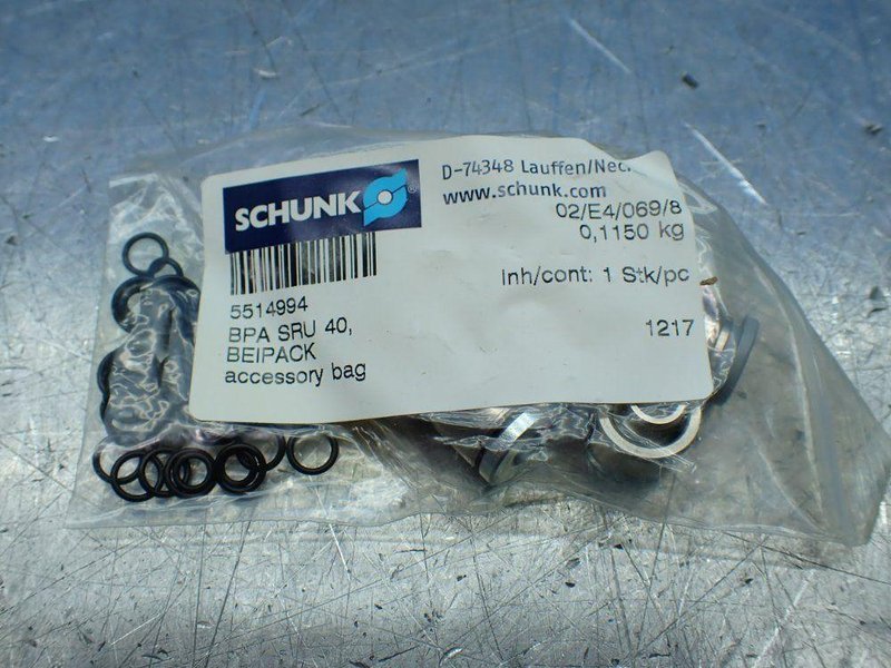 SCHUNK UNIVERSAL SWIVEL UNIT.  -  SRU+40-W-90-3-8