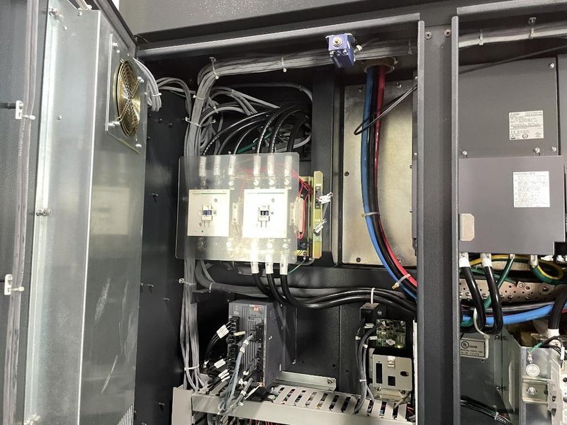 DMG Mori NHX5000 CNC Horizontal Machining Center with Pallet Changer, High Pressure Thru-Spindle Coolant, 60 Station Tool Changer,  15,000 RPM Spindle