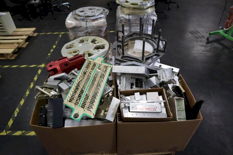 Pallets of Aluminum Scrap Parts and Some Steel Hardware- Auction Item