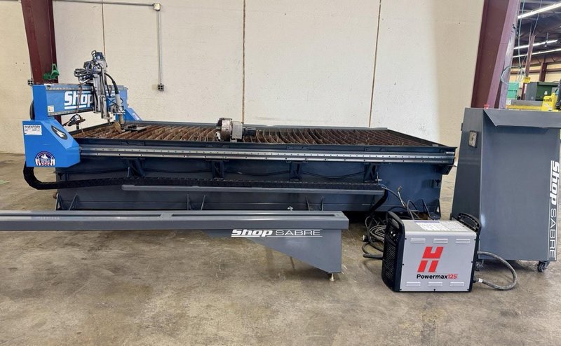 ShopSabre ShopMaster PRO 10 CNC Plasma Cutter, 2024 – 5′ x 10′ Table, Hypertherm Powermax125