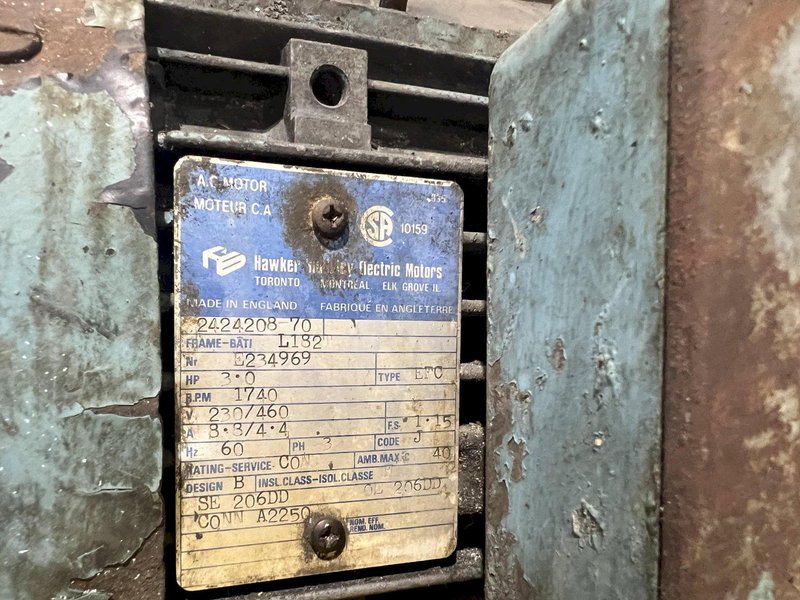 60&quot; X 10 GAUGE NIAGARA MODEL #31-ARC MECHANICAL CIRCLE SHEAR : STOCK #19317