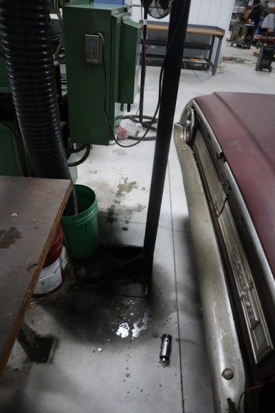 MistBuster Mist Collector on Adjustable Height Stand, Single Phase- Auction Item