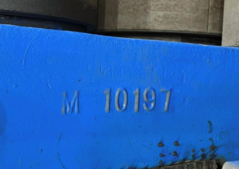 8' X 1" BERTSCH 3 ROLL INITIAL PINCH PLATE ROLL. STOCK # 0654226