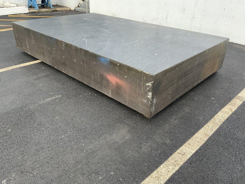 10' X 6' X 18" LAWLEY PRECISION GRANITE SURFACE PLATE: STOCK #80867