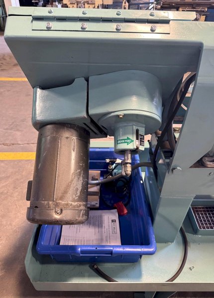 10" x 16" W.F. Wells Horizontal Band Saw L-10, 11" Rounds, 2 HP, Reconditioned