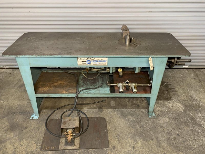 Lubow ML 200 8-Stop Turret Wire Bender