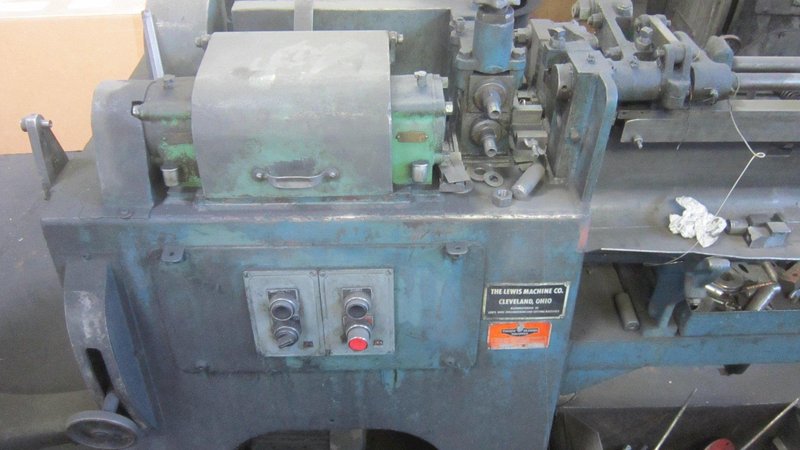 012&quot; - .080&quot; Lewis Model &quot;0&quot; Wire Straighten &amp; Cut Machine (14527)
