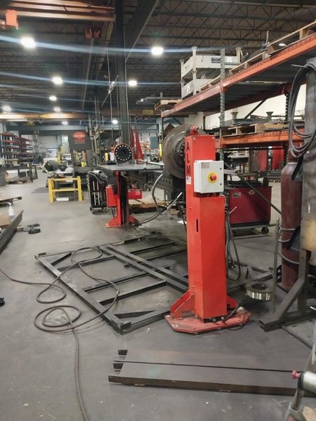ALM ML2P Welding Positioner, 2008 – 5,000 LB Capacity, Headstock/Tailstock