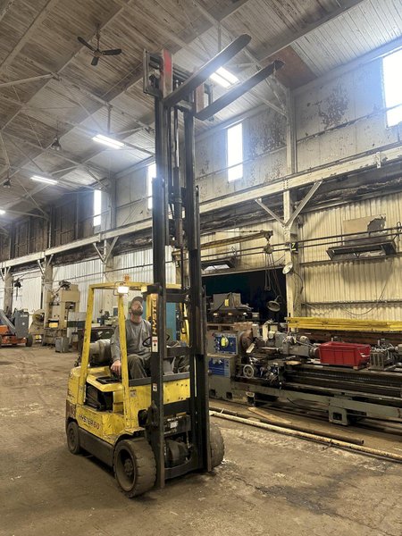 5550 LBS HYSTER MODEL #S60XM LP-GAS FORKLIFT: STOCK #18834