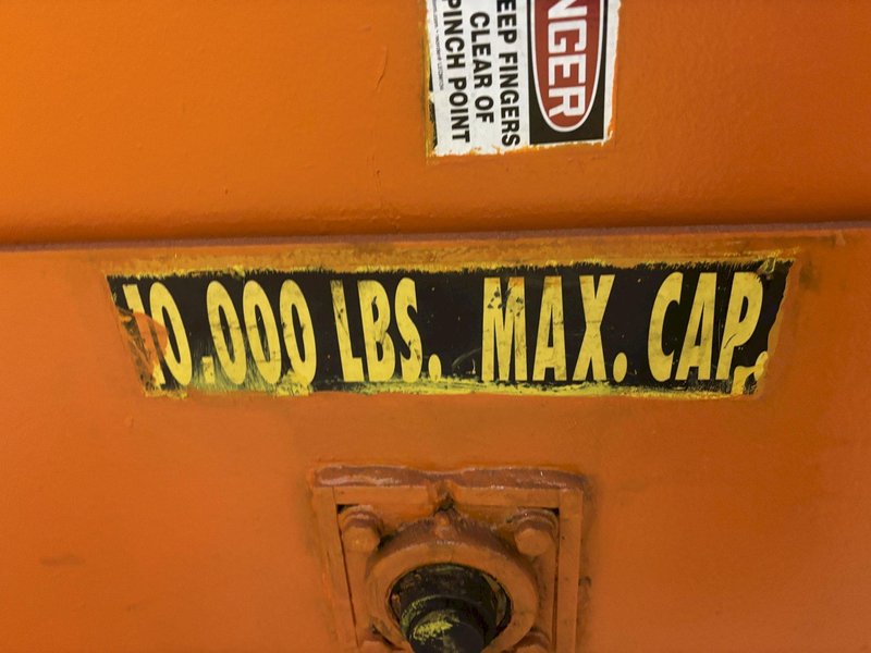 10,000 LBS STRILICH MODEL 525 UPENDER COIL FLIPPER WITH POWER ROTATION: STOCK #22713