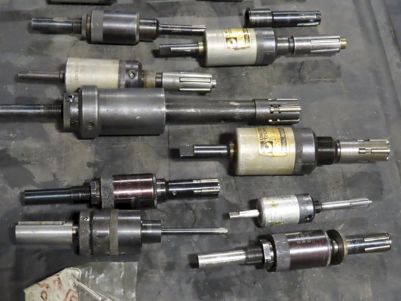 Burnishing, Roll A Finish tools, Inside Diameter, Various sizes, with Spare Parts and Rollers- Auction Item