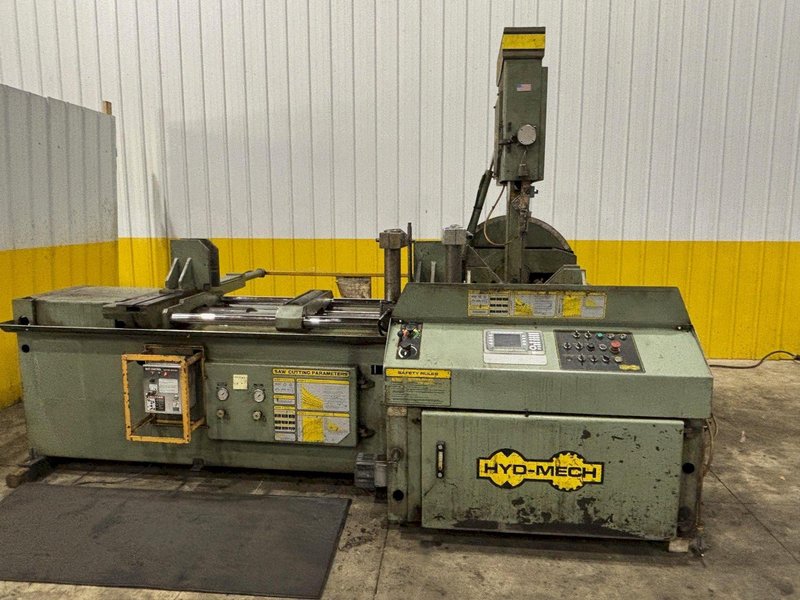 18" X 20" HYD-MECH MODEL #V-18A AUTOMATIC VERTICAL TILT BANDSAW: YOBRO #24001