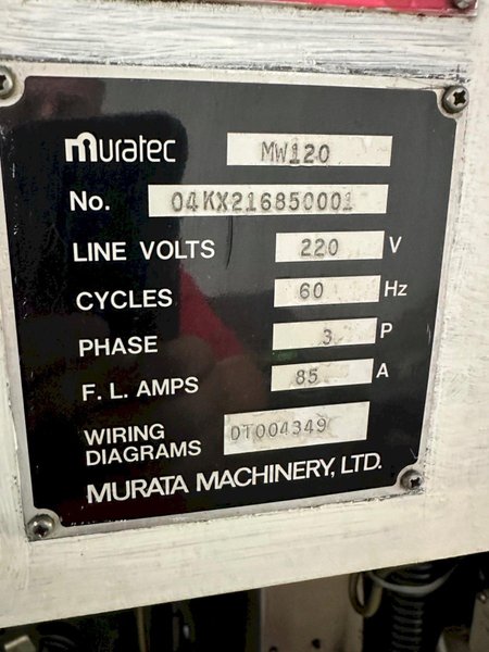 Muratec MW120 Twin Spindle CNC Turning Center with Gantry Loader