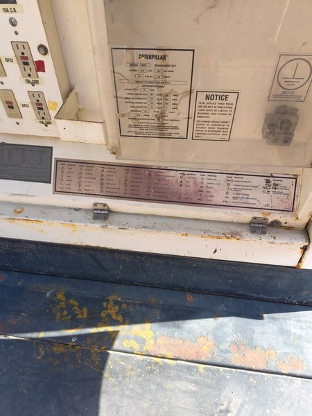 Cat XQ350 400 kVA Mobile Generator, 2001