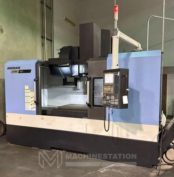 Doosan DNM 750II CNC Vertical Machining Center – 2018 TSC, 12,000 RPM Mill