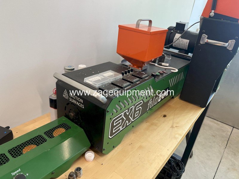 Filabot Used EX6 Extruder Setup; Extruder, Airpath, Spooler, Winder, Pelletizer, Reclaimer, Yr. 2020