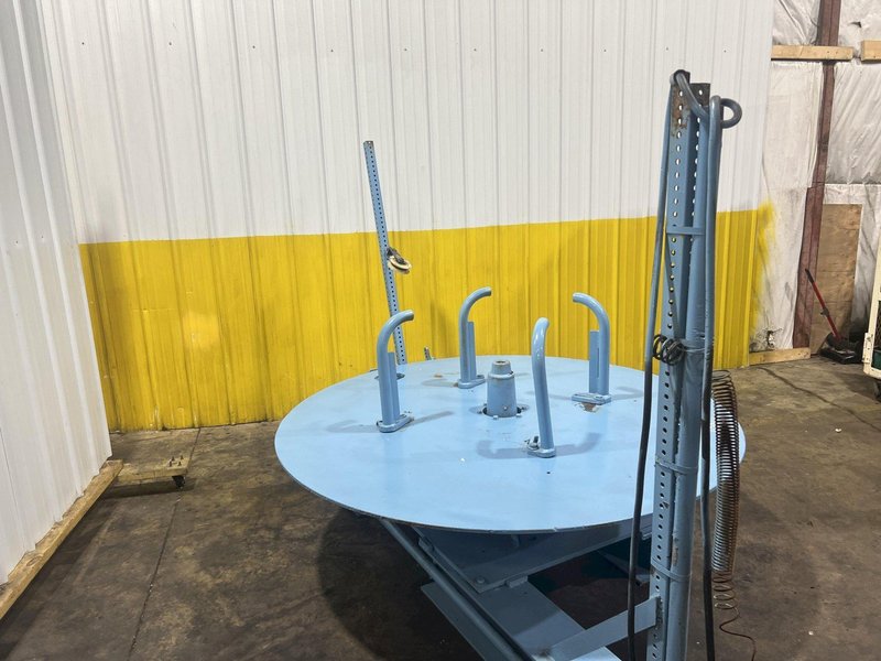 5,000 LBS x 72" ACCRA HORIZONTAL PALLET TYPE MOTORIZED COIL REEL UNCOILER: STOCK 18986