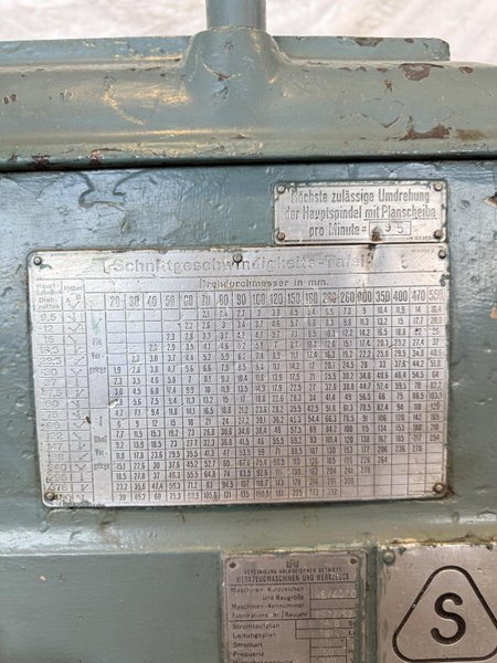 36" X 168" NILES N6/4000 HEAVY DUTY ENGINE LATHE. STOCK #1215225