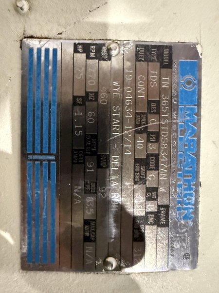 12 STAND X 2.5" YODER MODEL M2-1/2 ROLLFORMER, 18" ROLLSPACE: STOCK 23475