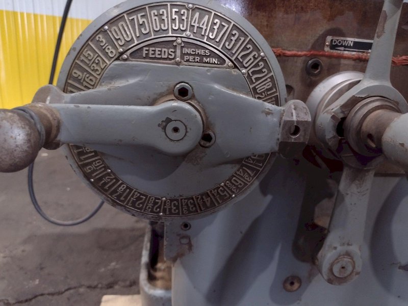 #4 K&amp;T MILWAUKEE MODEL # 420 TF-17 HORIZONTAL MILL: STOCK #18926