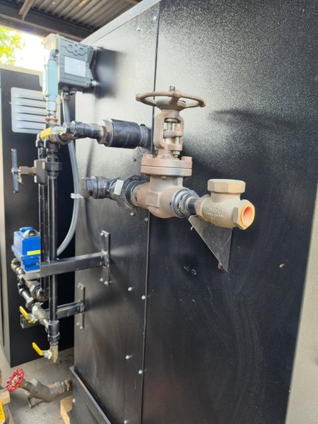 Parker Dual 48 HP Low NOx Steam Boiler System, 2022 – (2) Model 48L Boilers, 150 PSI, Complete Package