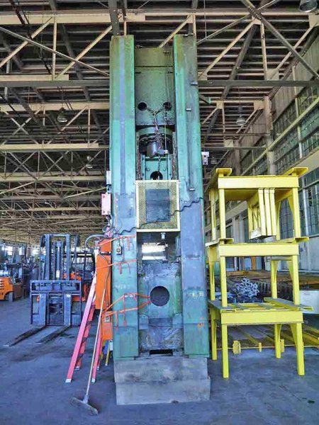 600 Ton Pacific Straight Side Hydraulic Press