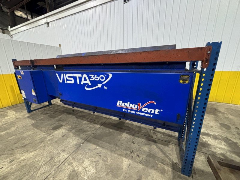 15 HP ROBOVENT SPIRE MODEL #SHM-8000 LH-230 VISTA 360 DUST COLLECTOR: STOCK #22903