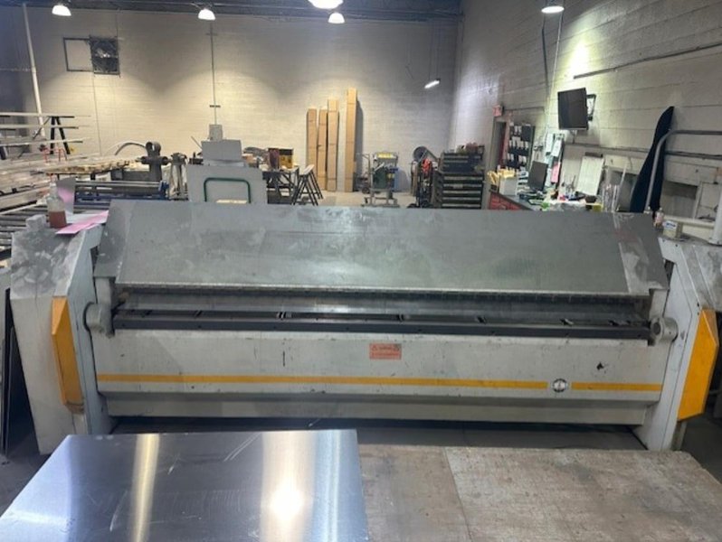 126" x 14 GAUGE RAS TURBOBEND PLUS MODEL #62.30 CNC FOLDER &amp; BENDER MACHINE W/ SYSTEM 5000 CONTROLS : YOBRO 24956