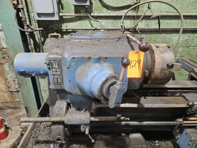JONES &amp; LAMSON 7B UNIVERSAL TURRET LATHE. STOCK # 0779225