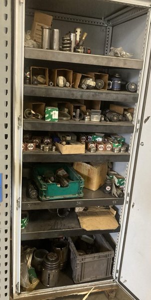 30 Ton Amada Pega 304050Q Turret Punch Press, 1989 – 56 Station, 40″x100″ Sheet, Tooling Included