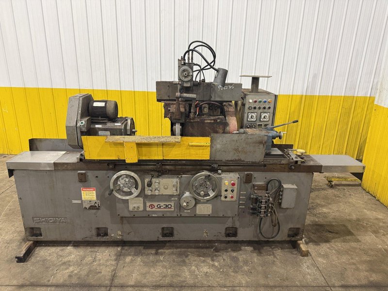 12" X 40" SHIGIYA OKAMOTO MODEL #GUA-30-100 OD HYDRAULIC CYLINDRICAL GRINDER: YOBRO #25235