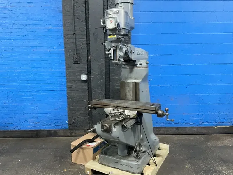 Bridgeport 9” X 36” Vertical Mill