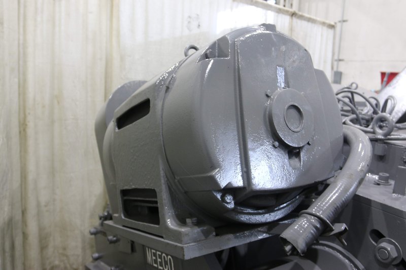 3-1/2&quot; MEECO MODEL HD2 2-ROLL ROTARY BAR STRAIGHTENER: STOCK #10457