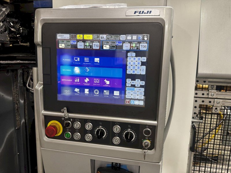 2023 Fuji CSD300II R Used CNC Front Facing Twin Spindle Lathe with Gantry System For Sale