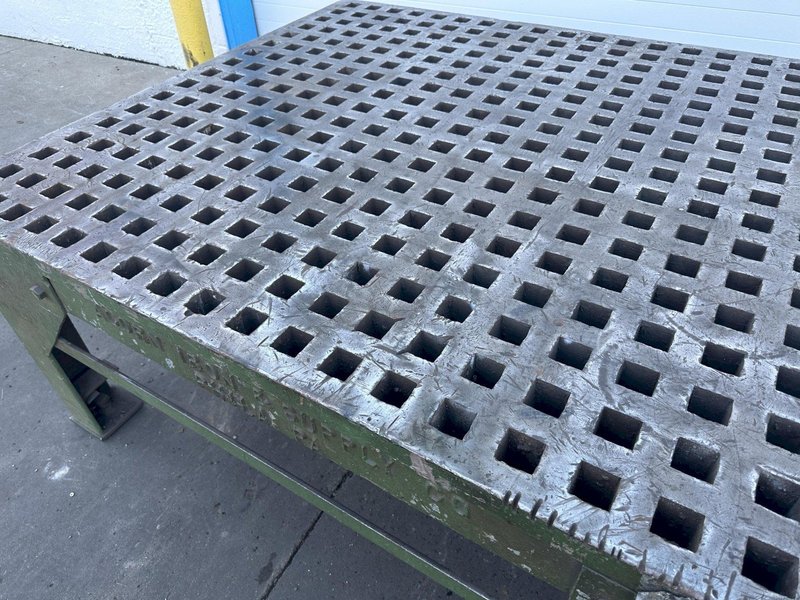 72&quot; X 60&quot; ACORN WELDING TABLE: STOCK #77195