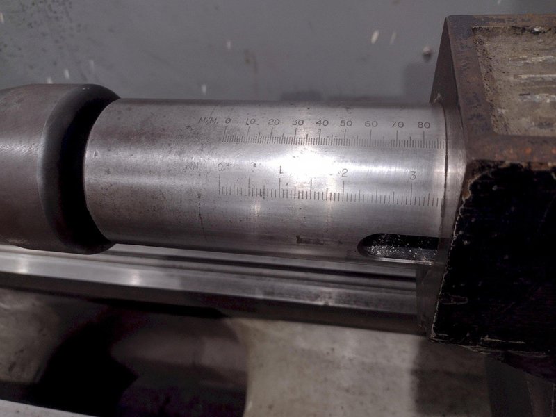 17" x 108" CLAUSING COLCHESTER MODEL #17 ENGINE LATHE, 3.25" HOLE: STOCK #14660