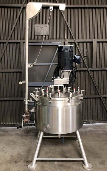 High Purity Extractions HP40 Stainless 35 Gallon Mixer - Rotary Extractor 2019 equipped with Cryogenic Capable, >95% Plant Extraction*, 60 lbs. per Hour Capacity