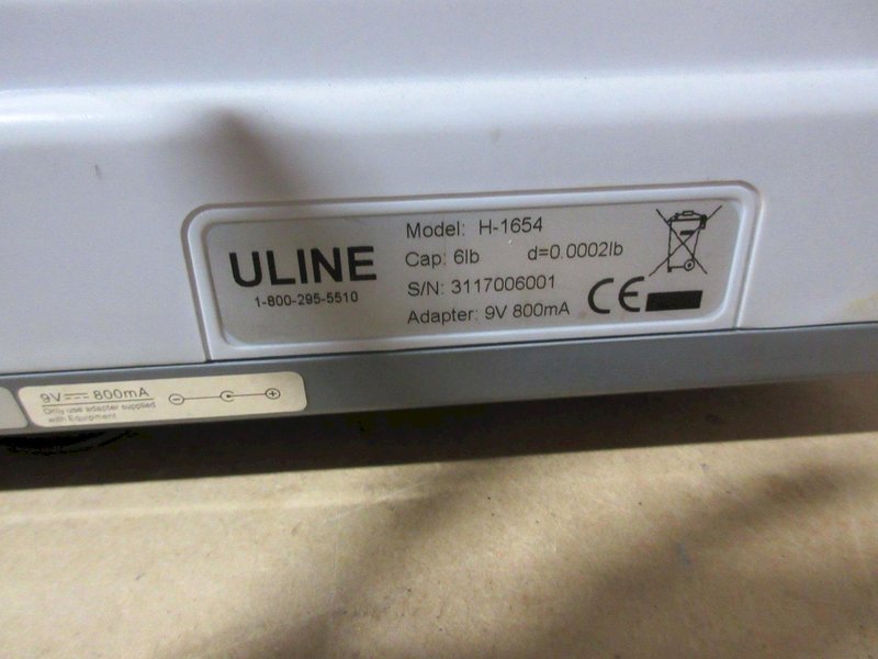 Uline H-1654 Digital Counting Scale 6lb Capacity- Auction Item