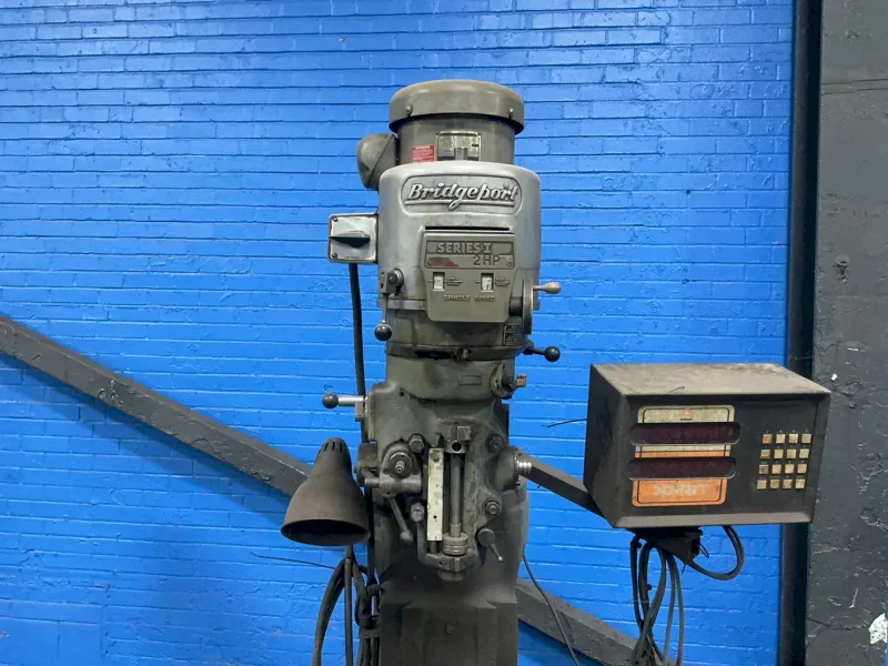 BRIDGEPORT 9” X 42” VERTICAL MILL