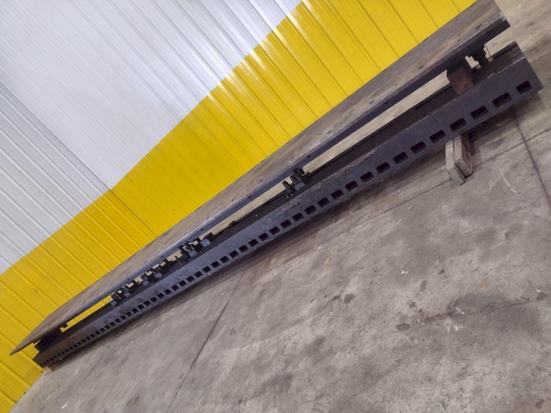 18&#039; LONG T-SLOTTED RAIL DIE PLATE: STOCK #24011