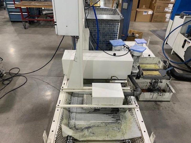 Voumard CNC 130F Gang Style 3 Spindle CNC ID Grinder, 2009 – Mist Collector