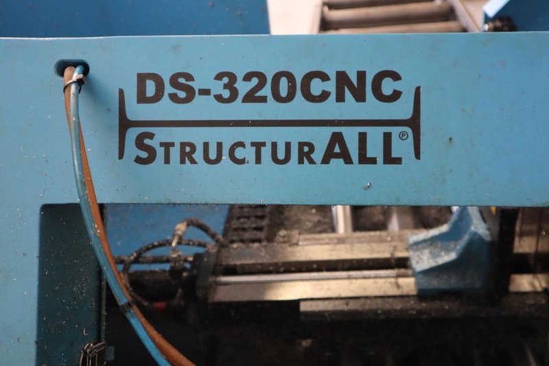 DoAll S-320CNC Structurall Programmable Horizontal Band Saw, Mitering to 60 Degrees, 11.75" Max Cut Diameter - NEW 2019- Auction Item