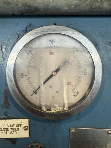 50-TON PH OGF-50 HYDRAULIC C-FRAME PRESS. STOCK #1112325