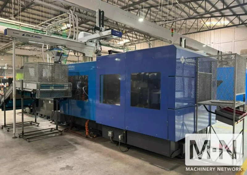 605 TON 61 OZ OR 32.7 OZ . SUMITOMO MODEL CL7000-C3200 ELECTRIC INJECTION MOLDING MACHINE MFG 2016/2015 (2) AVAILABLE