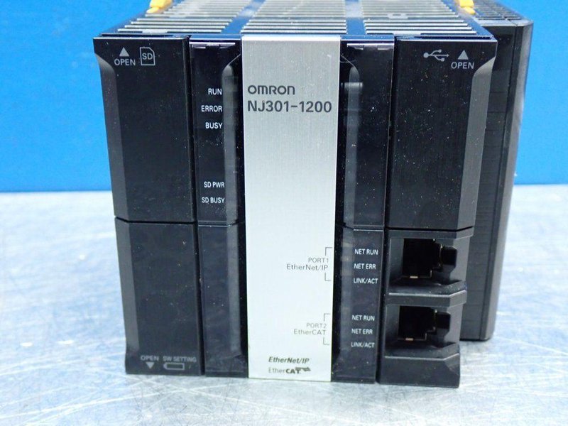 OMRON PROCESSOR CPU  UNIT  -  NJ301-1200